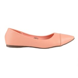 Ladies Flats in Amber Blush Size 6-10